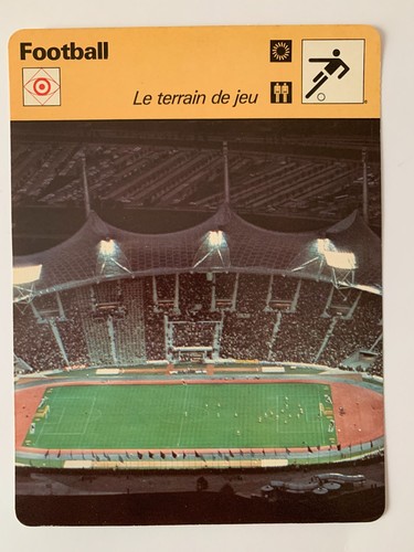 Carte football 1979 - football,