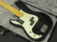 Fender American Pro II P basse main gauche noire 60+ ans d'innovation utilisée
