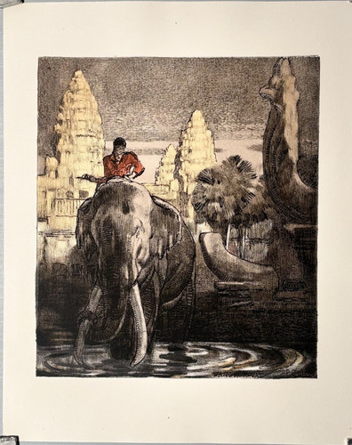 Paul jouve elephant devant - elephant, le