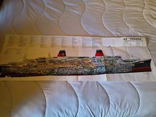 PLAN DE COUPE  DU PAQUEBOT