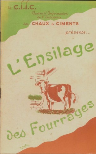 Ensilage des fourrages - des,