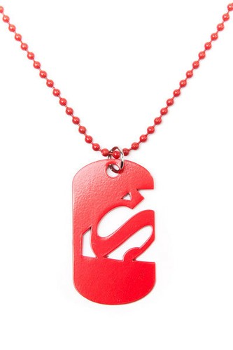 Superman pendentif dog tag - pendentif,