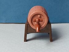 Playmobil Western -* Beer barrel with tap on stand dark brown