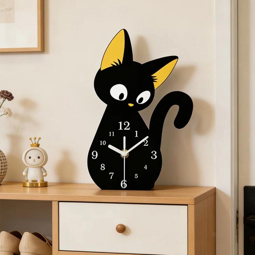 Horloge bureau chat - de,