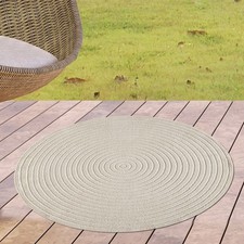 Tapis extérieur design beige