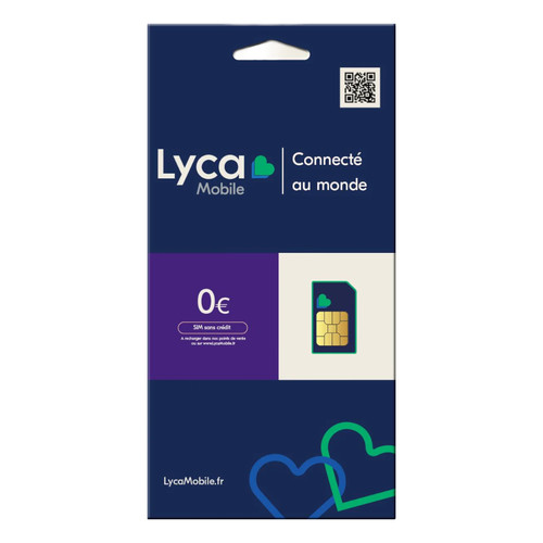 Lycamobile carte sim - carte,
