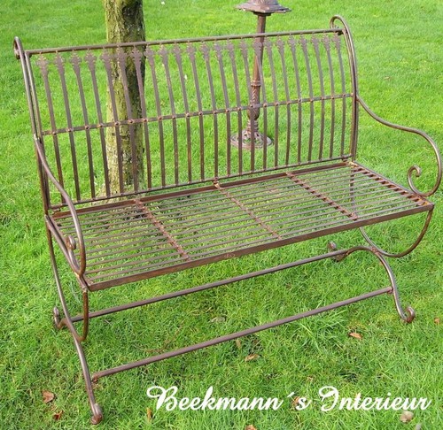Banc jardin ancien - banc, de