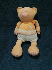 doudou peluche  ours habit