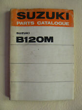 parts catalogue SUZUKI  : B 120 M