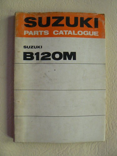 Parts catalogue suzuki b - :,