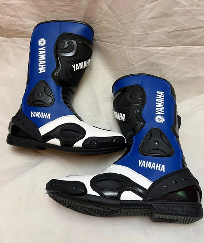 Motogp bottes cuir course - cuir,