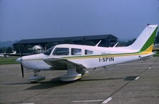 Original 35mm Slide Italian Piper Cherokee Super Warrior I-SPIN Aug 1980