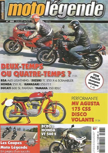 Moto legende 280 bsa - legende, n°280
