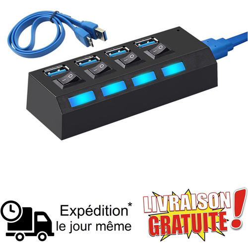 Multiprises port usb hub 0 - multiprises,