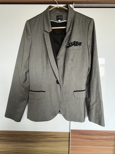 Blazer homme gris noir - blazer,