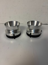 REVOX  PAIR OF Brushed Aluminum NAB HUBS  for 10.5" Reels(9B)