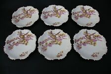 6 belles Assiettes à dessert