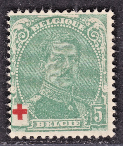Timbre 1914 belgique - timbre, 1914-15