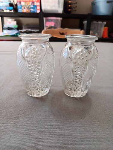Paire petits vases rosaline - paire,
