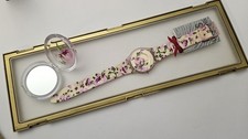 SWATCH SKIN LUXURY 2003 - SFP105PU - MOTHER'S ROSES - NEUF -