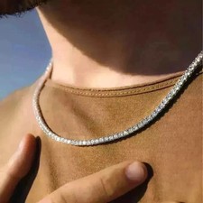 Collier de tennis pour homme