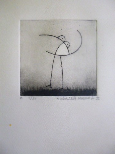 Gravure encre taille - l'encre,