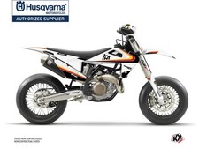 Kit Deco Moto Cross Legacy Husqvarna 450 FS Noir Jaune