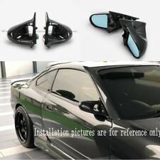 For Nissan Silvia S15 2pcs Carbon Fiber Rearview Side Aero Mirror (RHD)