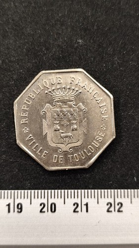 Jeton argent ville de - en,