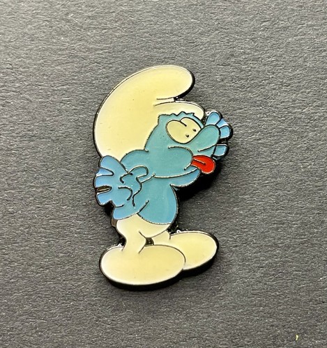 Pin schtroumpfs signé - pin’s,