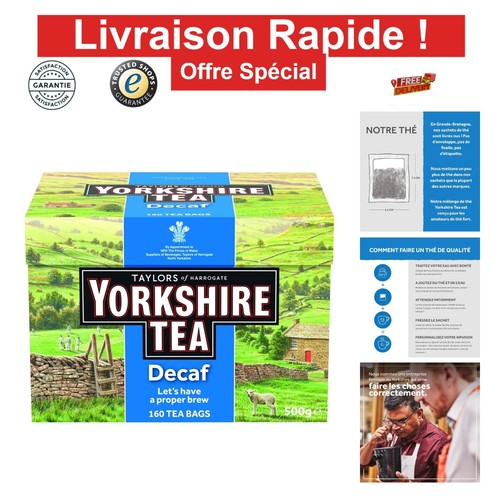 Yorkshire tea décaféiné - yorkshire,