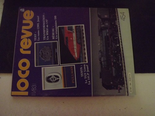 Loco revue 454 gare de - n°454,