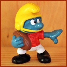 Smurf Schleich: 20132 FOOTBALL AMERICAN V2 (Smurf Puffi Pitufo Smurf)