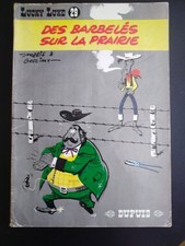 lucky luke "des barbelés sur