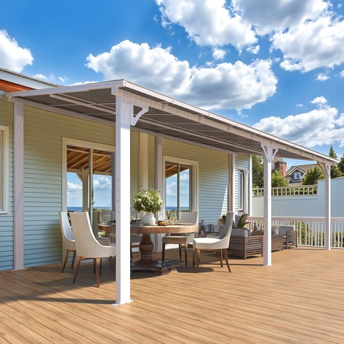 Pergola alu toit - 6m×2.5m,,