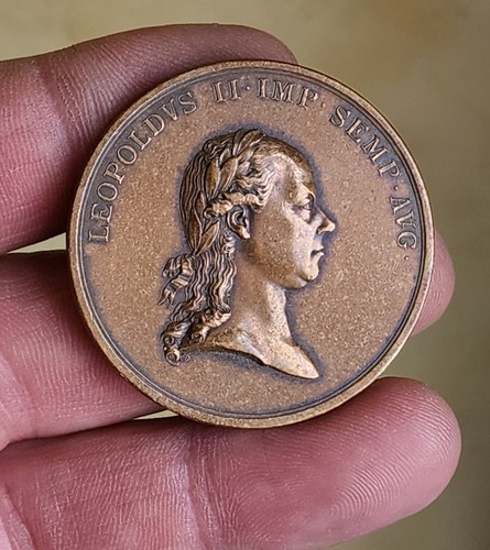 1791 medaille leopold de - medaille, ii