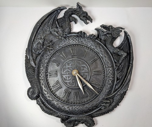 Horloge murale dragon style - murale,