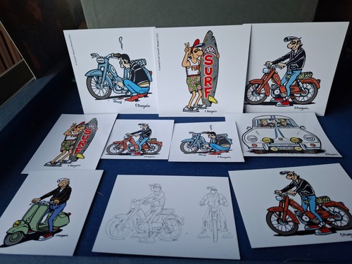 Lot cartes frank - 10,