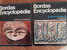 2 Tomes Encyclopédie Bordas