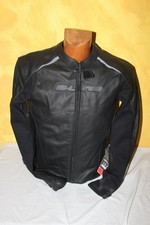 S-LINE - Blouson Moto Racing Cuir Perforé BLACK SERIES-  Homme - Taille L - XL