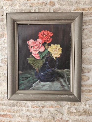Tableau huile sur - tableau,