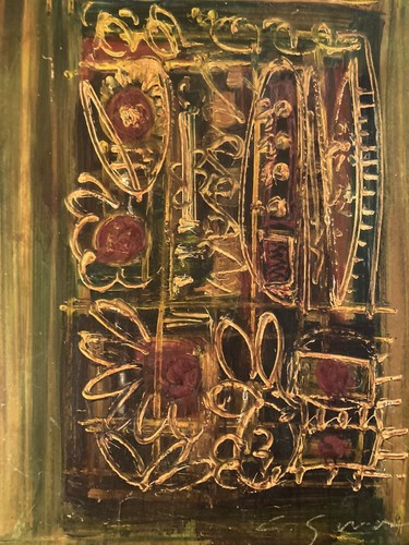 Belle peinture huile sur - huile,