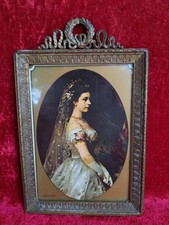 Très Beau Vieux Cadre Photo