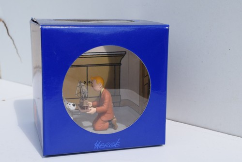 Rare tintin coffret scène - rare,