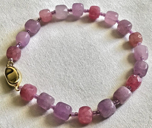 Bracelet perles quartz - 🌟bracelet,