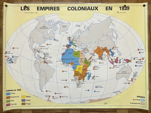 Ancienne carte historique - 🌏,