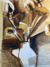 Très Belle Peinture Gouache