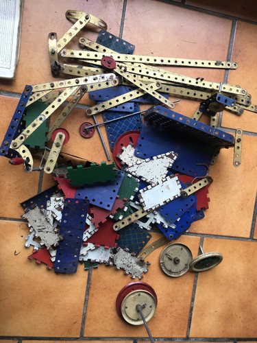 Lot pièces meccano - de,