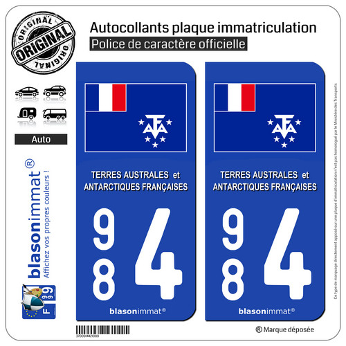 Blasonimmat plaque auto - 2, |