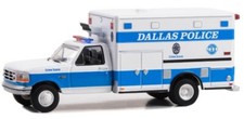 FORD F-350 - Ambulance Dallas Crime Scene 1992 - Police - Greenlight 1:64